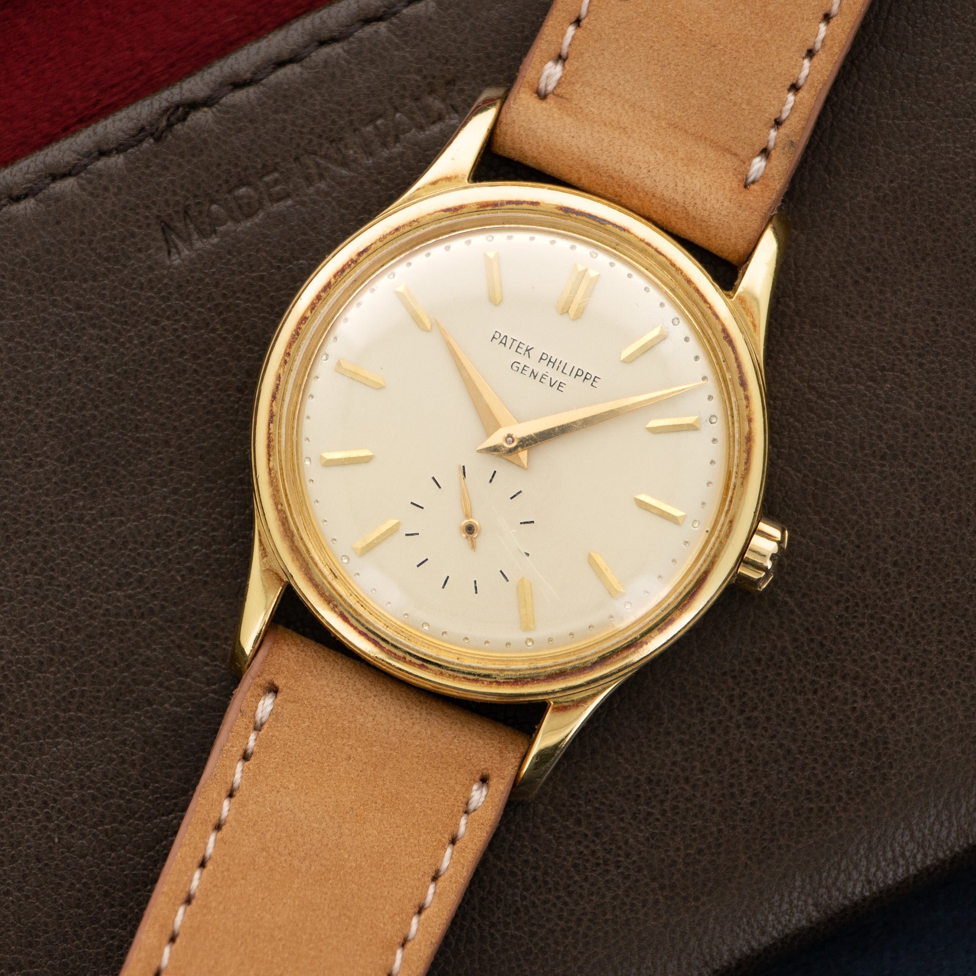 Patek Philippe - Patek Philippe Yellow Gold Automatic Calatrava Watch Ref. 3439 - The Keystone Watches