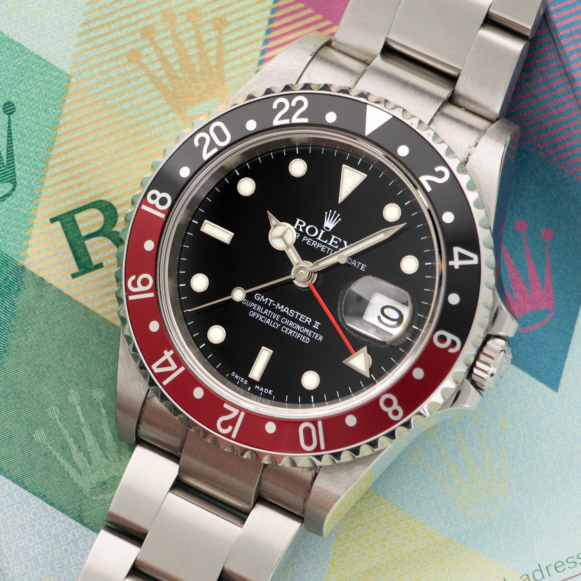 Rolex - Rolex GMT-Master II Coke Watch Ref. 16710 with Original Box and Papers - The Keystone Watches