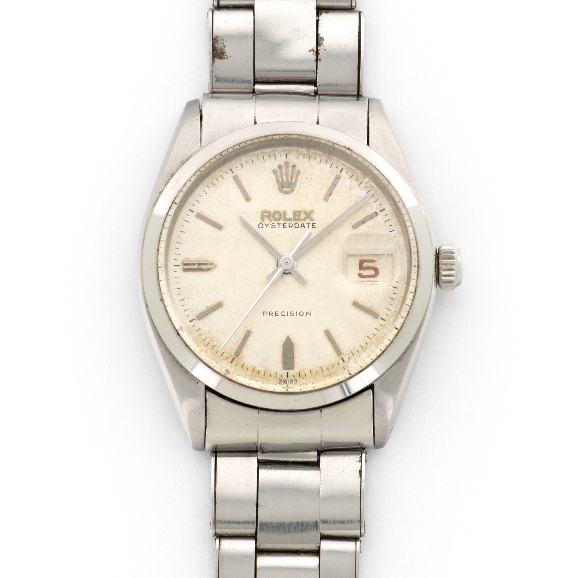 Rolex - Rolex OysterDate Stainless Steel Ref. 6294 - The Keystone Watches