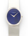Vacheron Constantin - Vacheron Constantin White Gold Lapis Dial Watch - The Keystone Watches