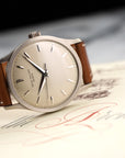 Patek Philippe - Patek Philippe White Gold Watch Ref. 570 with Archive Papers - The Keystone Watches