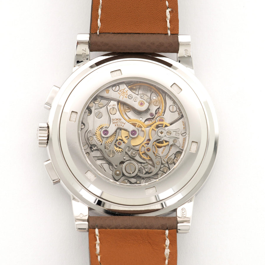 Patek Philippe White Gold Chronograph Watch Ref. 5070