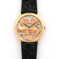 Audemars Piguet Rose Gold Skeletonized Ferrari Racing Car Watch, Ref. 14677