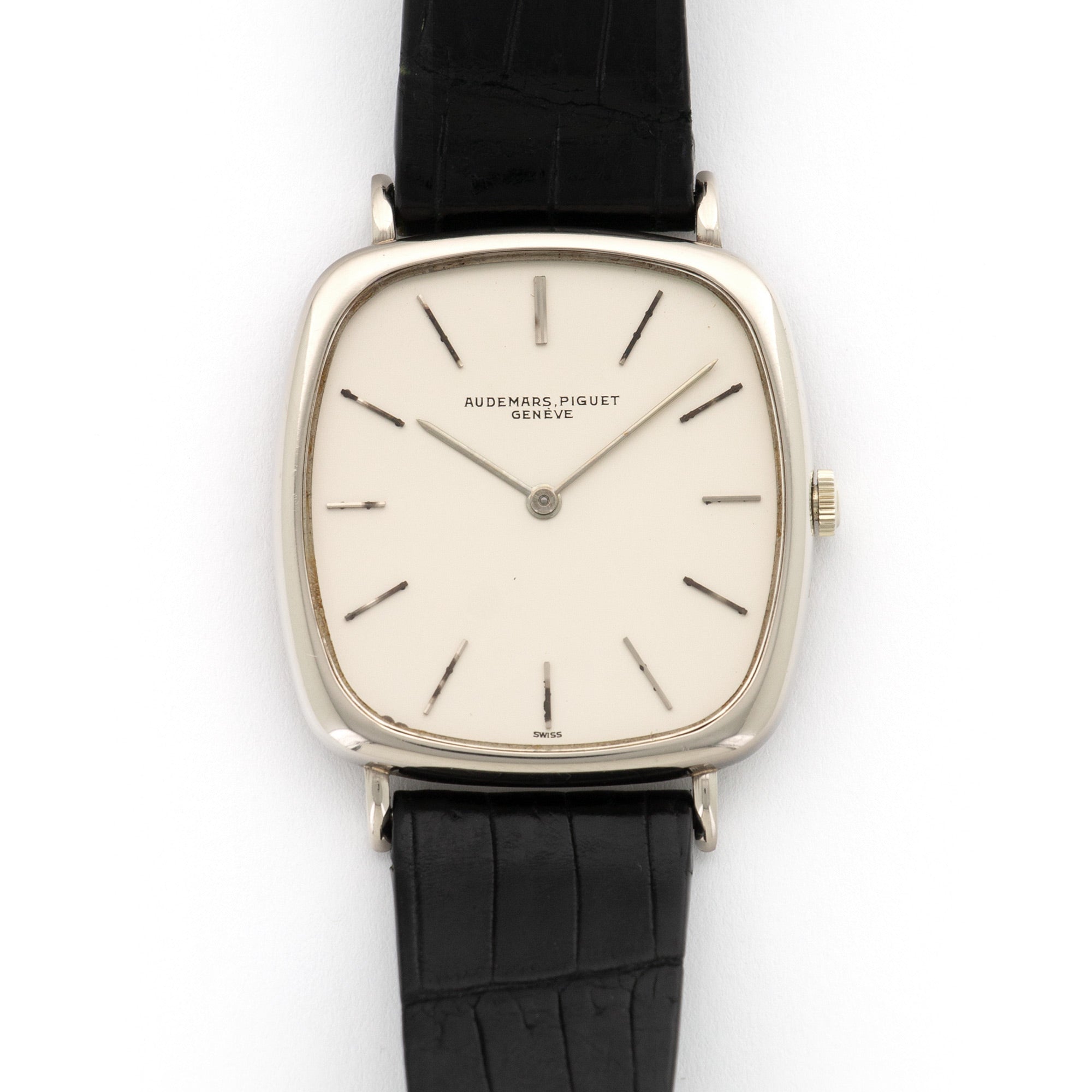 Audemars Piguet - Audemars Piguet White Gold Cushion-Shaped Watch - The Keystone Watches