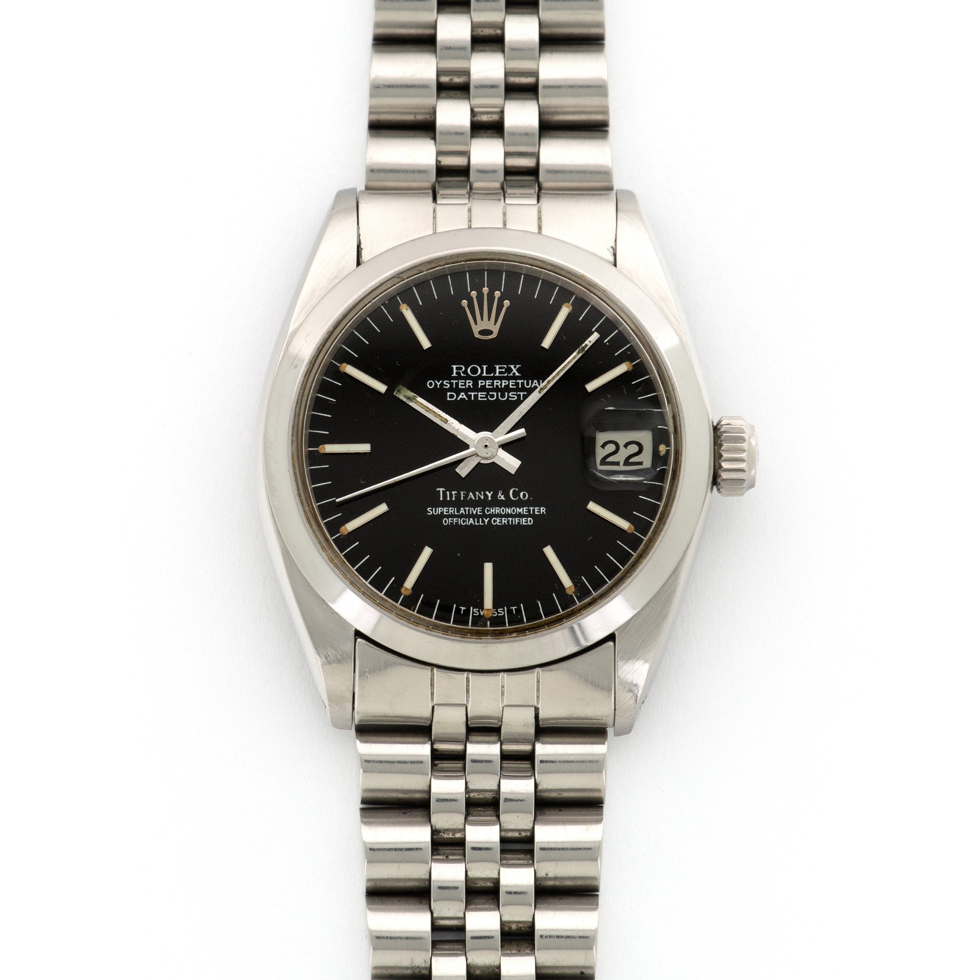 Rolex Datejust Watch Ref. 6824, Retailed by Tiffany &amp; Co.