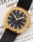 Patek Philippe - Patek Philippe Yellow Aquanaut Jumbo Watch Ref. 5065 - The Keystone Watches