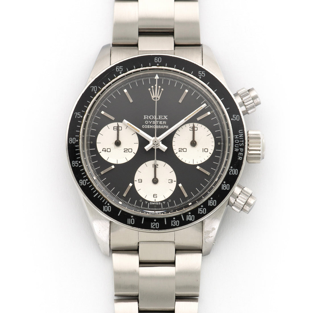 Rolex Cosmograph Daytona Watch Ref. 6263 with Military History, Sigma Dial and Original Warranty and Hangtag