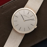 Audemars Piguet White Gold Thin Bracelet Watch