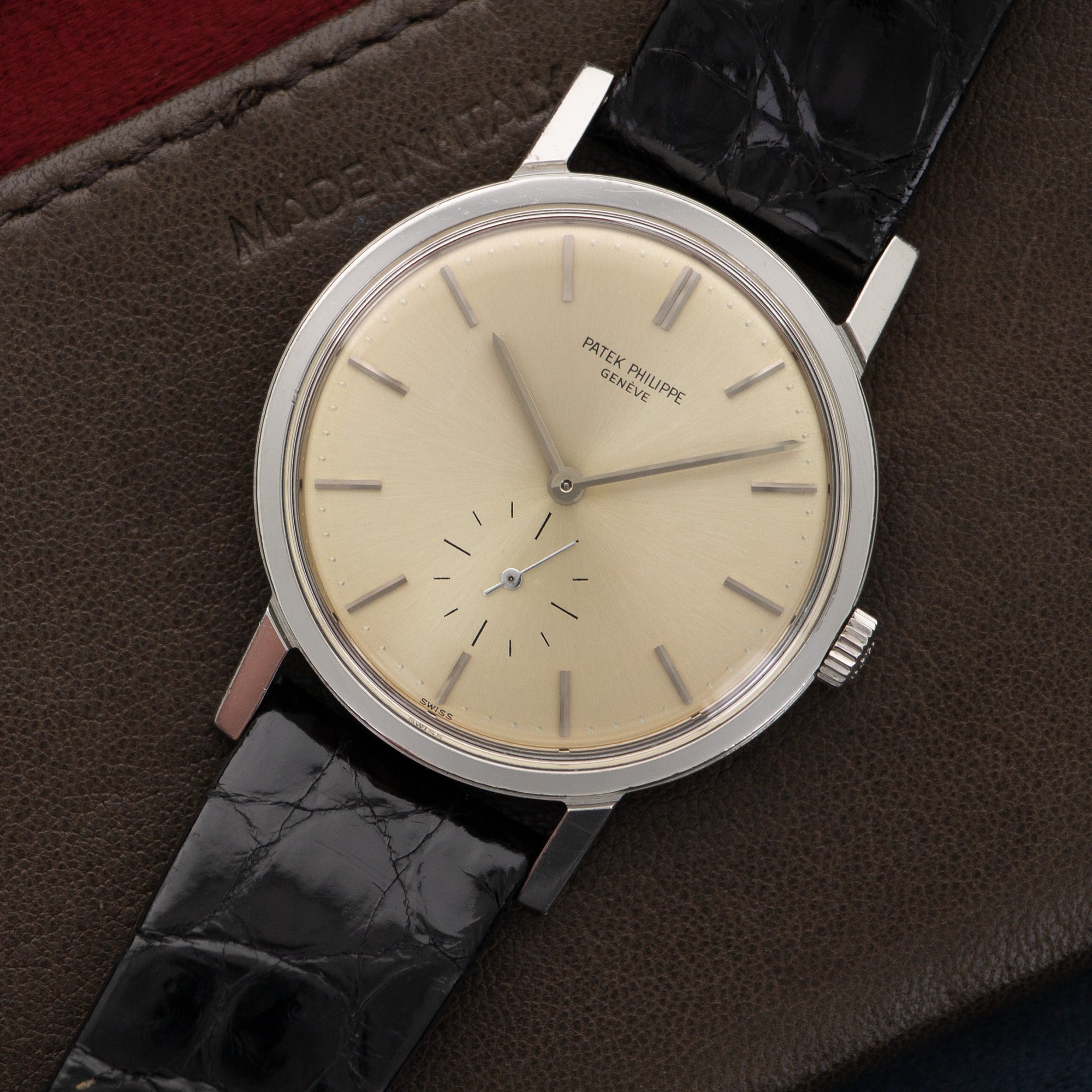 Patek Philippe - Patek Philippe Steel Calatrava Watch Ref. 3466 - The Keystone Watches
