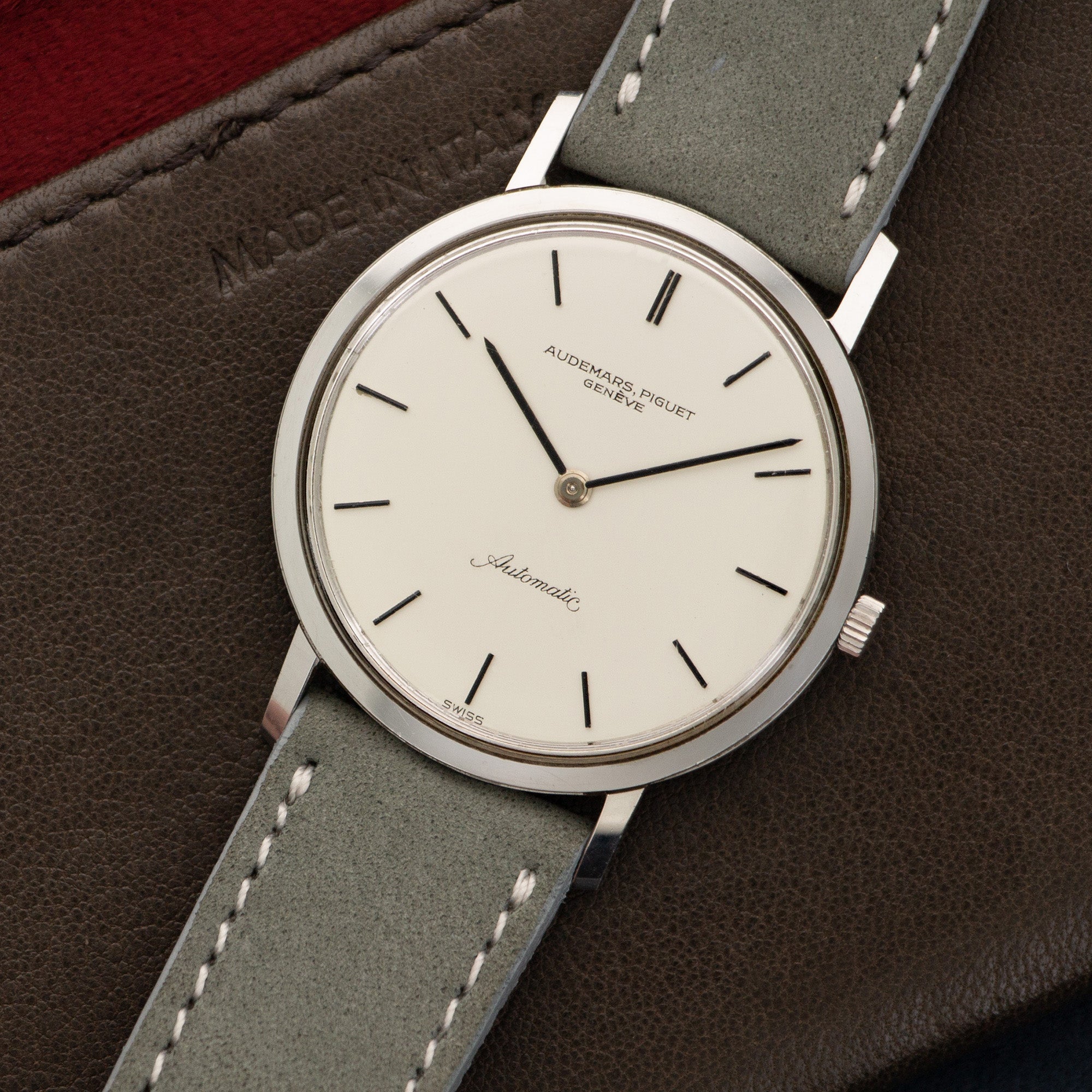 Audemars Piguet - Audemars Piguet Steel Automatic Ultra-Slim Watch Ref. 5273 - The Keystone Watches