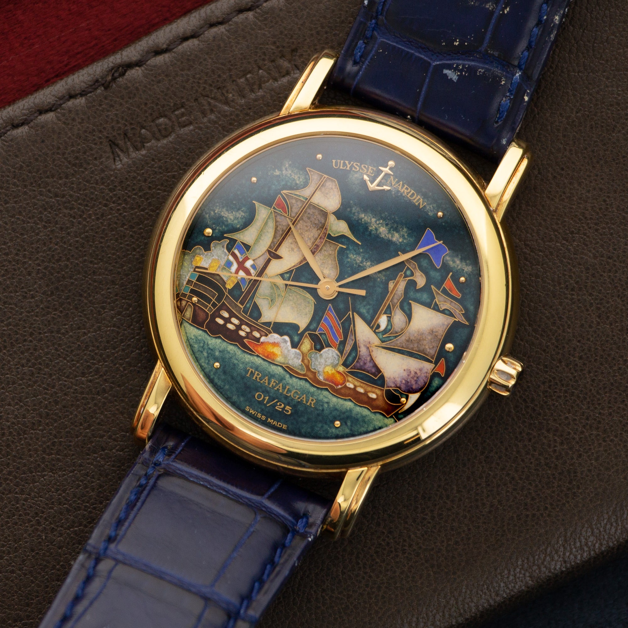 Ulysse Nardin - Ulysse Nardin San Marco Cloisonne Watch Ref. 131-77-9 - The Keystone Watches