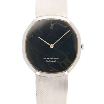 Audemars Piguet Steel Unusual Shaped Automatic Bracelet Watch Ref. 4010