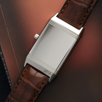 Jaeger Lecoultre White Gold Reverso Watch