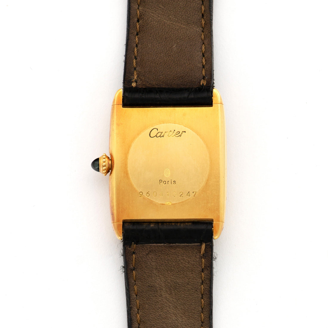 Cartier Yellow Gold Tank Arrondie Watch, Circa 1970s