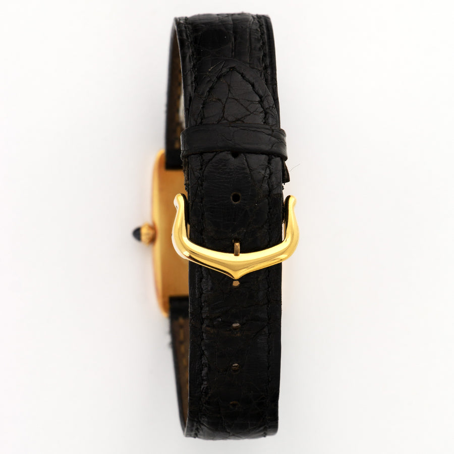 Cartier Yellow Gold Tank Arrondie Watch, Circa 1970s