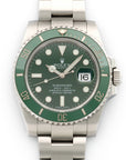 Rolex Submariner Green Ceramic Watch Ref. 116610LV with Original Box and Warranty Card