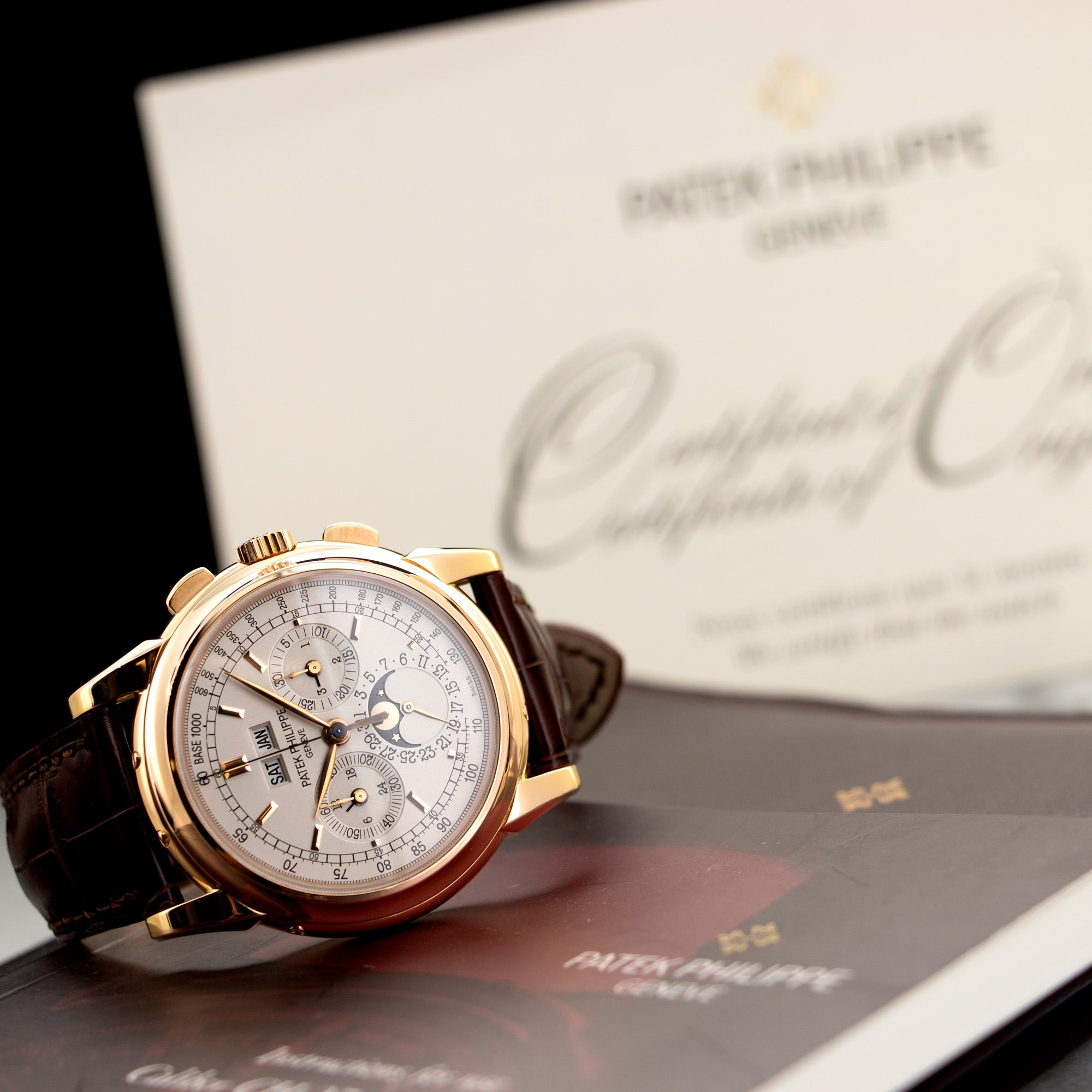 Patek Philippe - Patek Philippe Rose Gold Perpetual Calendar Chronograph Watch Ref. 5970 - The Keystone Watches