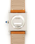 Cartier White Gold Tank XL Automatique Watch