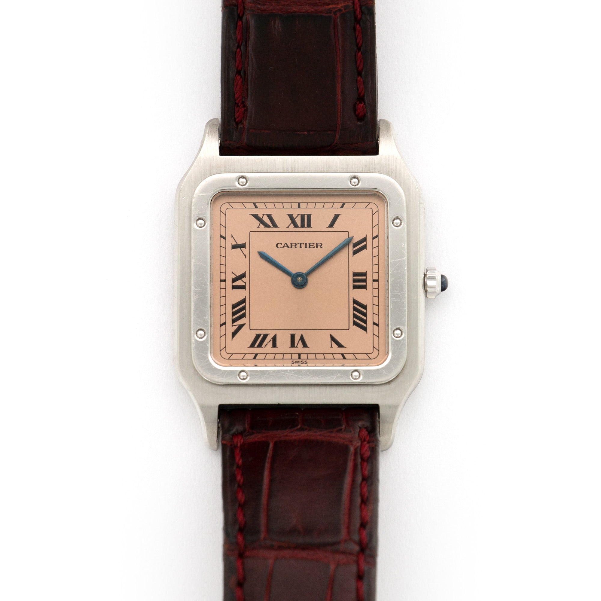 Cartier - Cartier Platinum Santos Dumont Watch, Ref. 1575 - The Keystone Watches