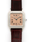 Cartier - Cartier Platinum Santos Dumont Watch, Ref. 1575 - The Keystone Watches