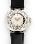 Patek Philippe White Gold Travel Time Watch Ref. 5110 with Original Box and Papers