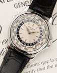 Patek Philippe White Gold Travel Time Watch Ref. 5110 with Original Box and Papers