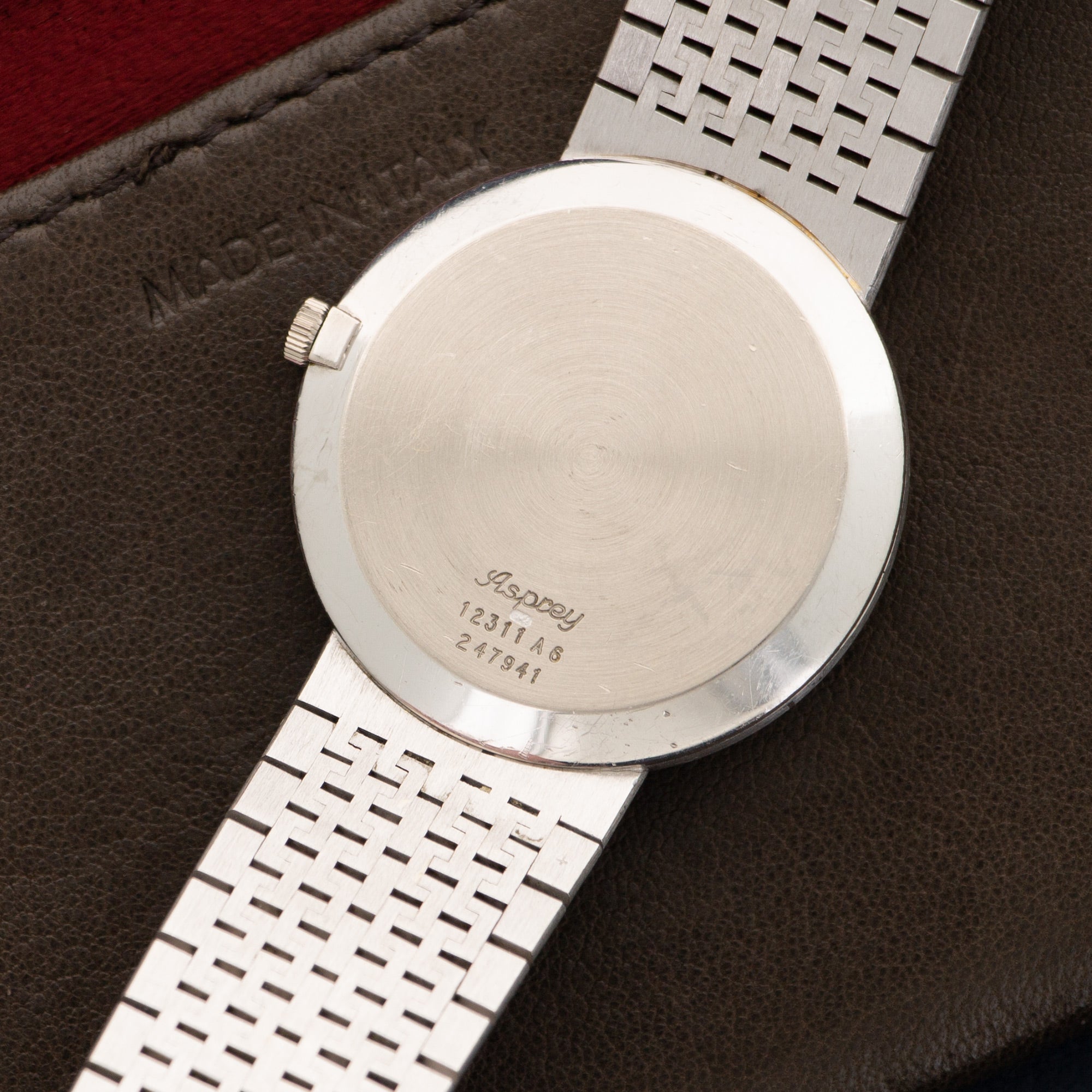 Piaget - Piaget White Gold Automatic Watch Ref. 12311, Retailed by Asprey - The Keystone Watches