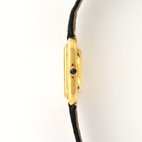 Cartier Yellow Gold Tank Gondole Strap Watch