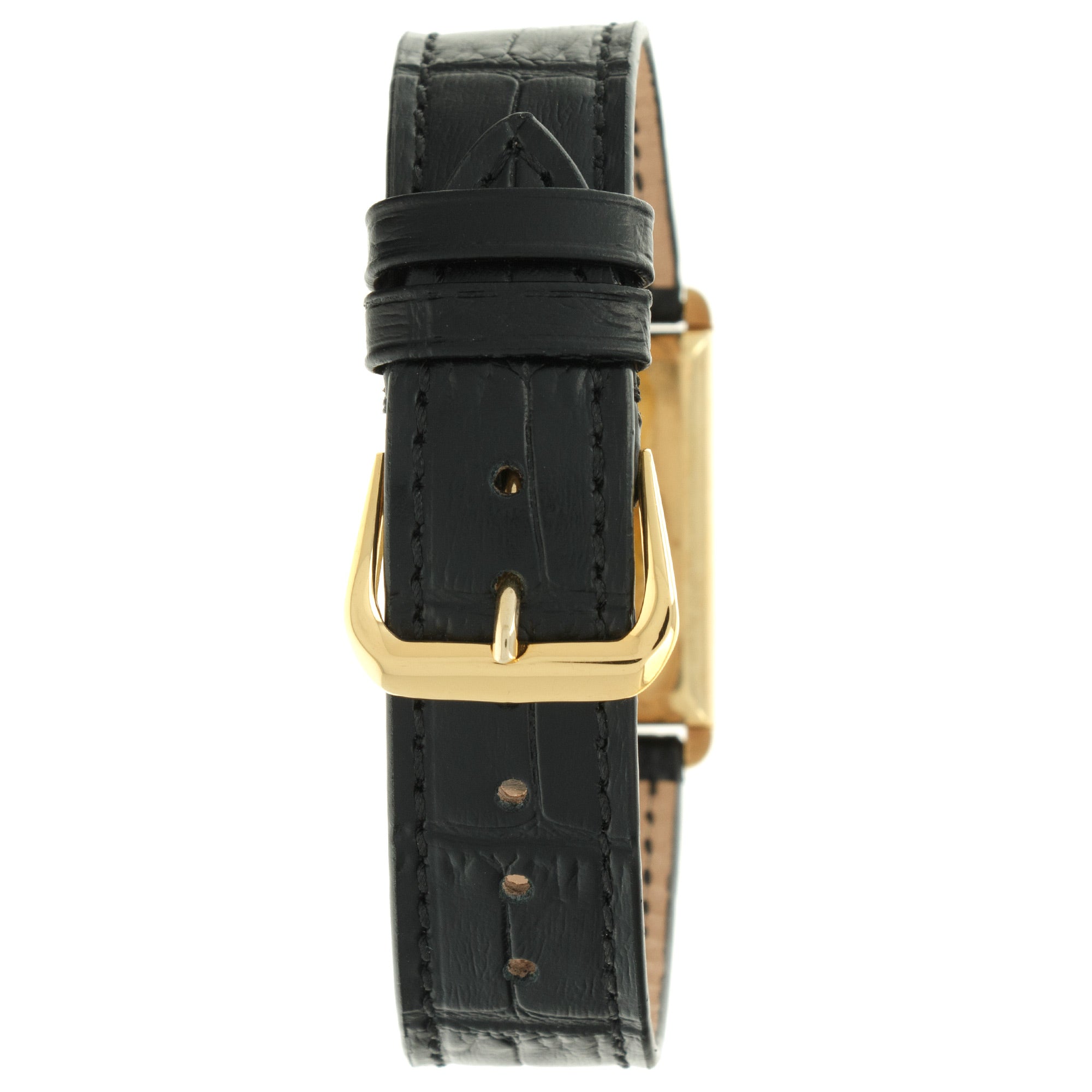 Audemars Piguet - Audemars Piguet Yellow Gold Rectangular Strap Watch - The Keystone Watches