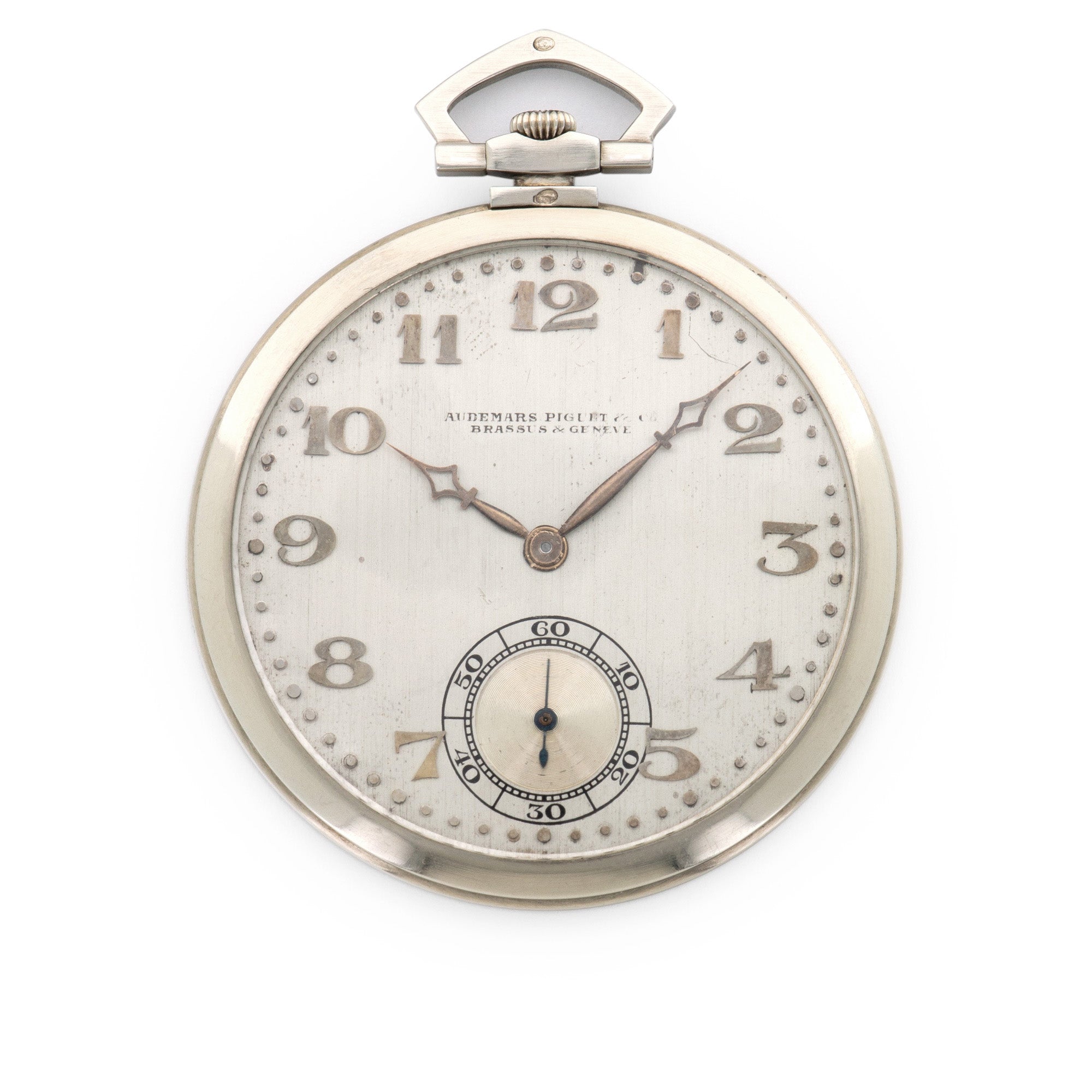 Audemars Piguet - Audemars Piguet White Gold Pocket Watch, with British Soccer Provenance - The Keystone Watches