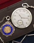 Audemars Piguet White Gold Pocket Watch, with British Soccer Provenance