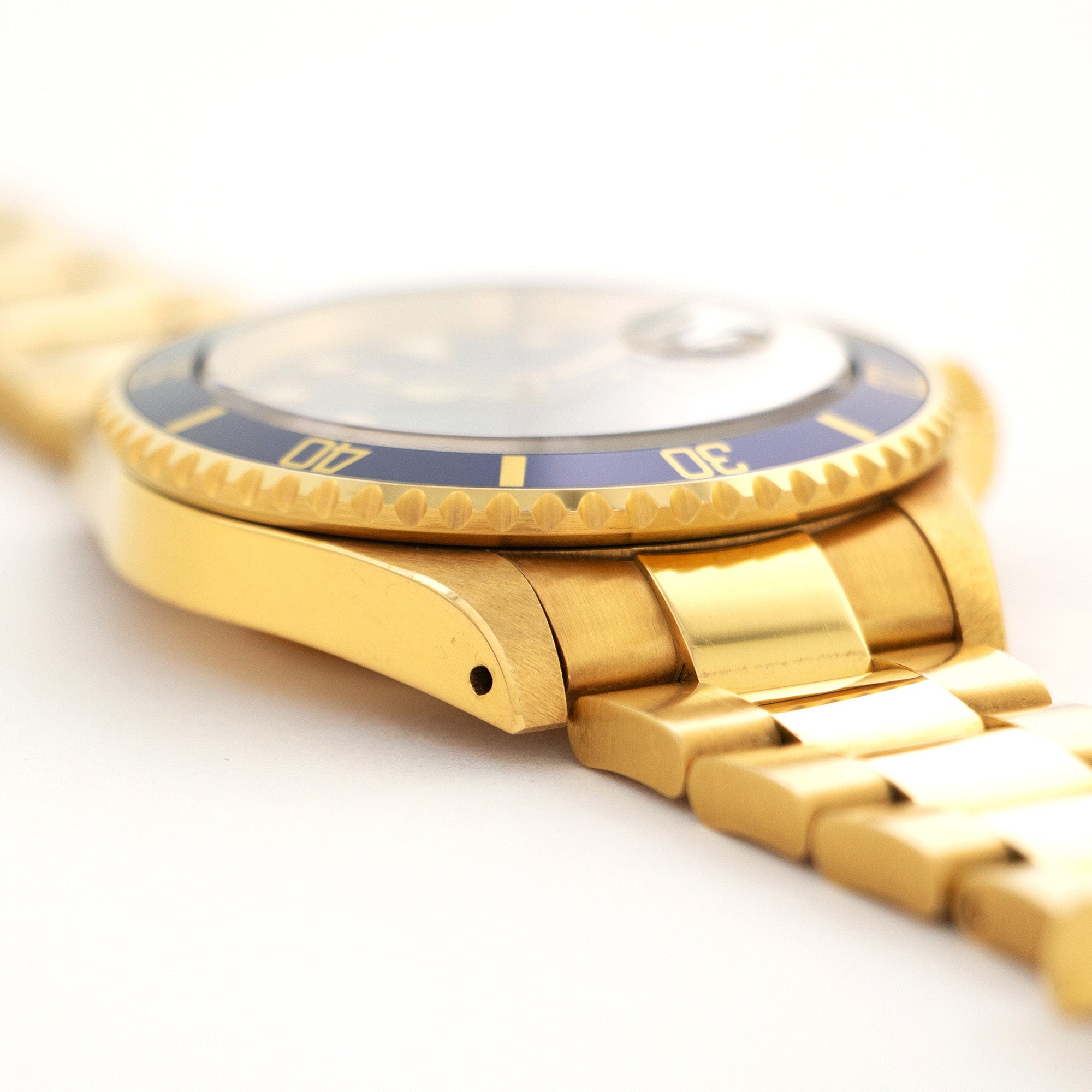 Rolex - Rolex Yellow Gold Submariner Lapis Lazuli Watch Ref. 16618 - The Keystone Watches