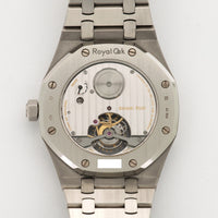 Audemars Piguet Platinum Royal Oak Tourbillon Baguette Diamond Watch