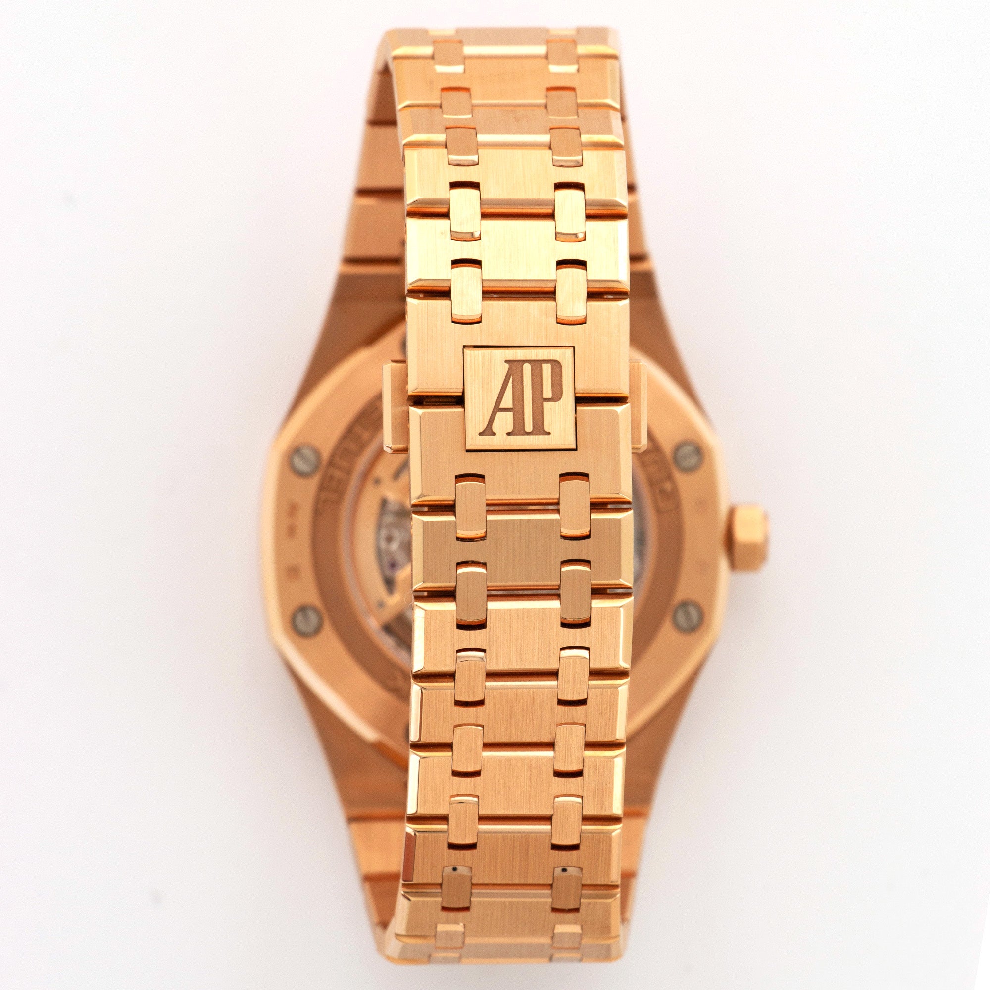 Audemars Piguet - Audemars Piguet Rose Gold Royal Oak Perpetual Watch Ref. 26574 - The Keystone Watches