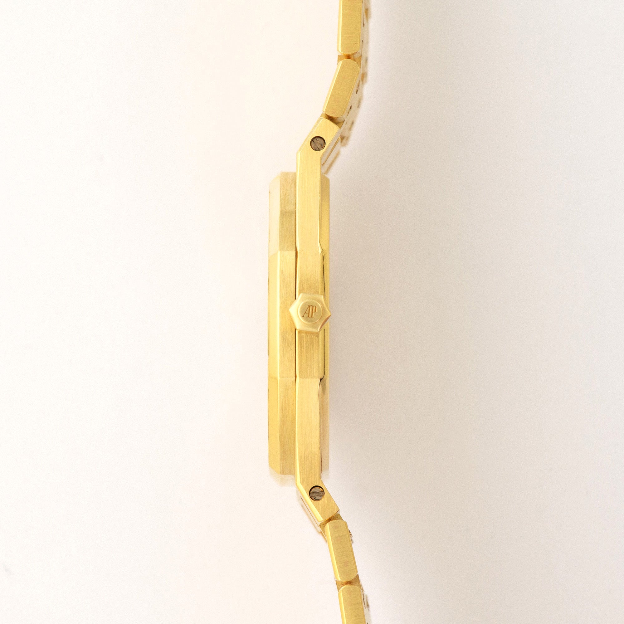 Audemars Piguet - Audemars Piguet Yellow Gold Royal Oak Triangle-Cut Diamond Watch - The Keystone Watches