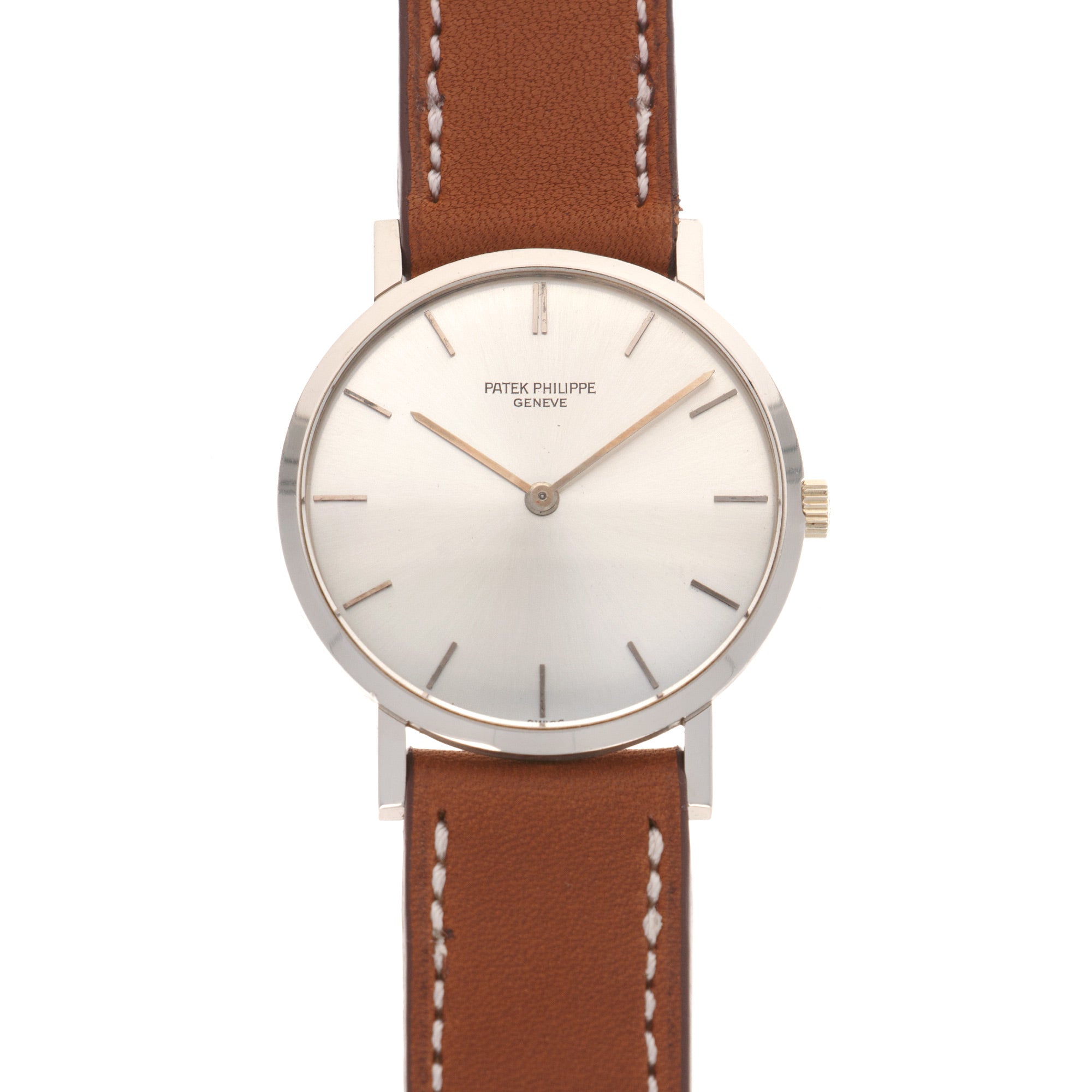 Patek Philippe - Patek Philippe White Gold Ultra-Thin Calatrava Watch Ref. 3512 - The Keystone Watches