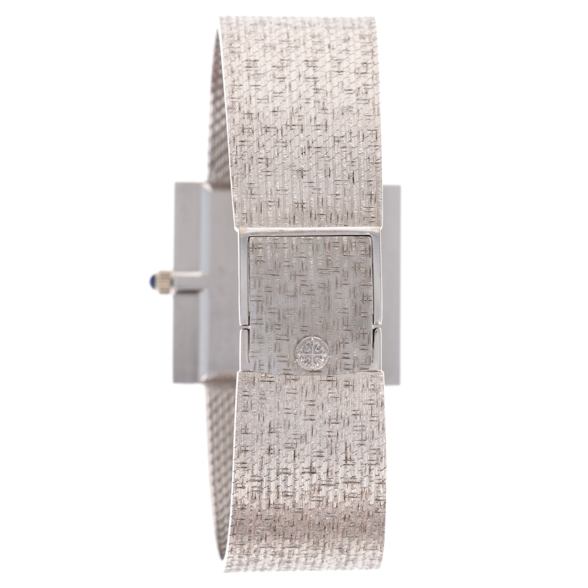 Patek Philippe White Gold Lapis Bracelet Watch Ref. 3578, with Original Hang Tag