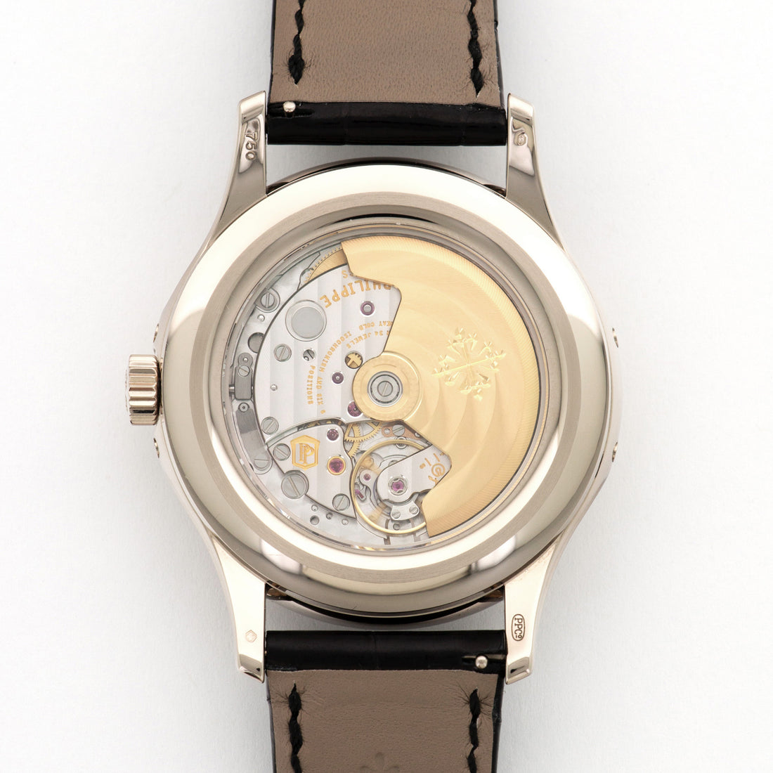 Patek Philippe White Gold Annual Calendar Blue Watch Ref. 5205