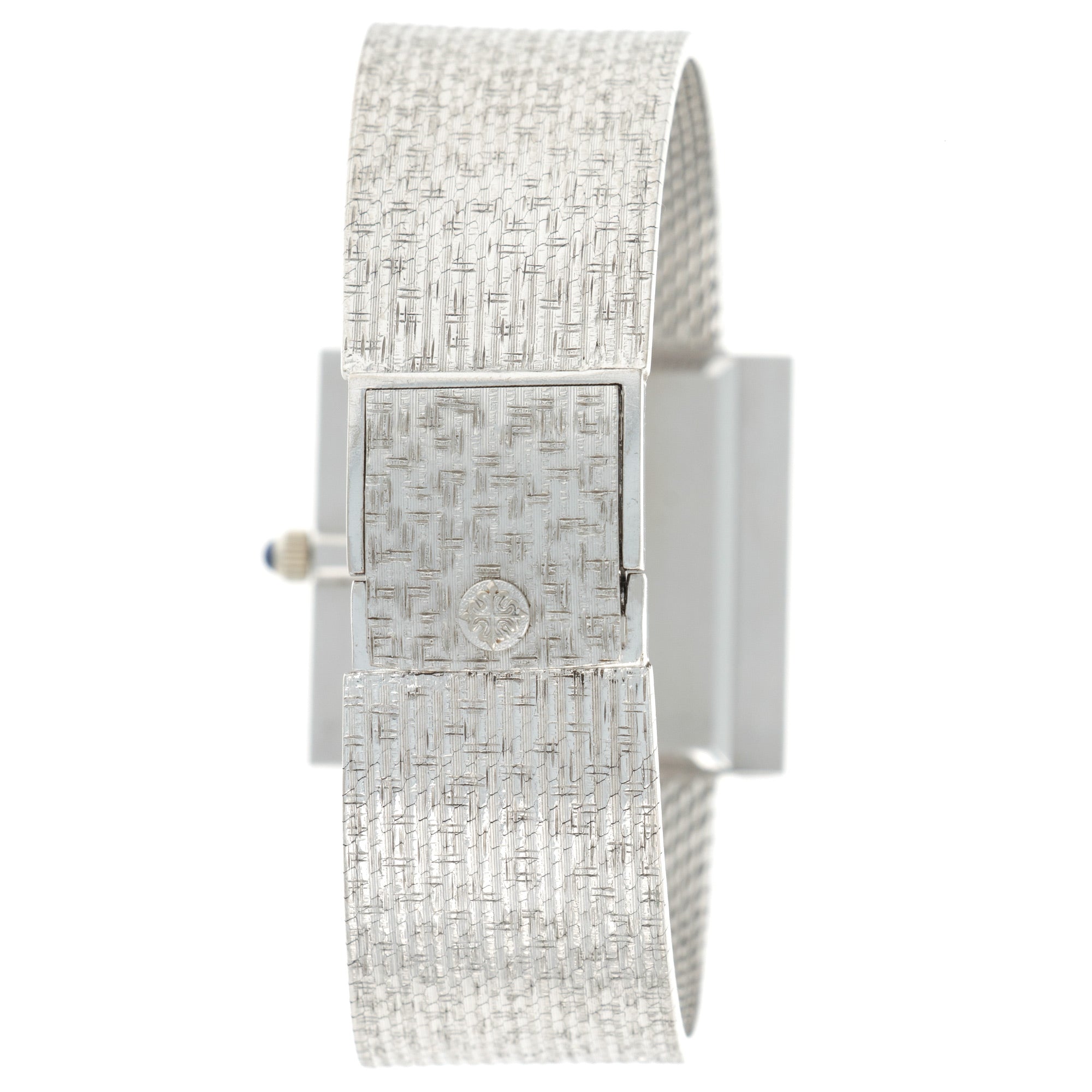 Patek Philippe - Patek Philippe White Gold Lapis Square Watch Ref. 3578 - The Keystone Watches