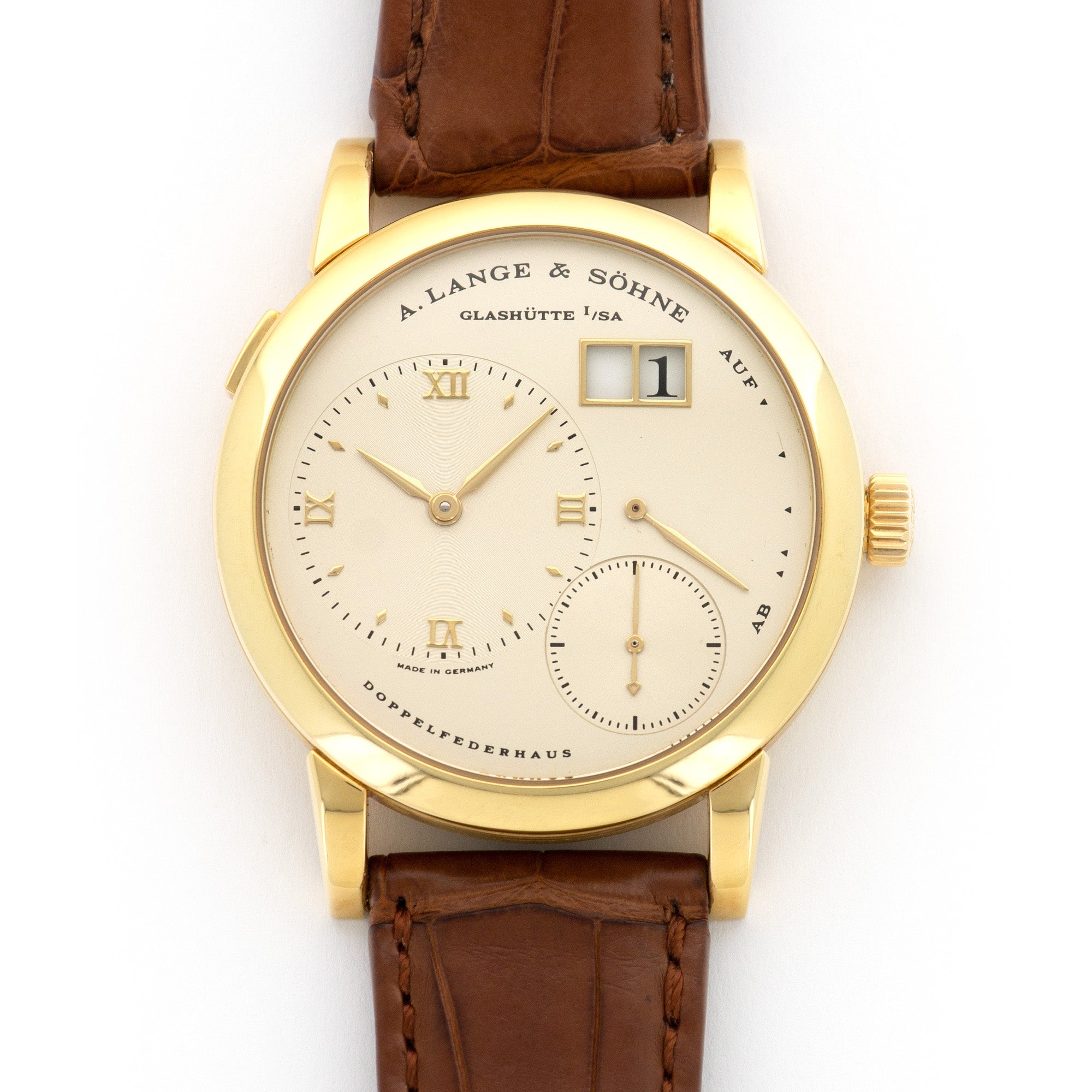 A. Lange & Sohne - A. Lange & Sohne Yellow Gold Lange One First Series Watch, Ref. 101.001 - The Keystone Watches