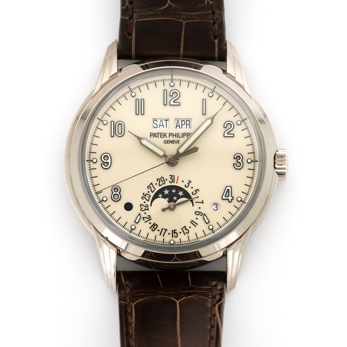 Patek Philippe Perpetual Calendar 5320G-001 18k WG – The Keystone Watches