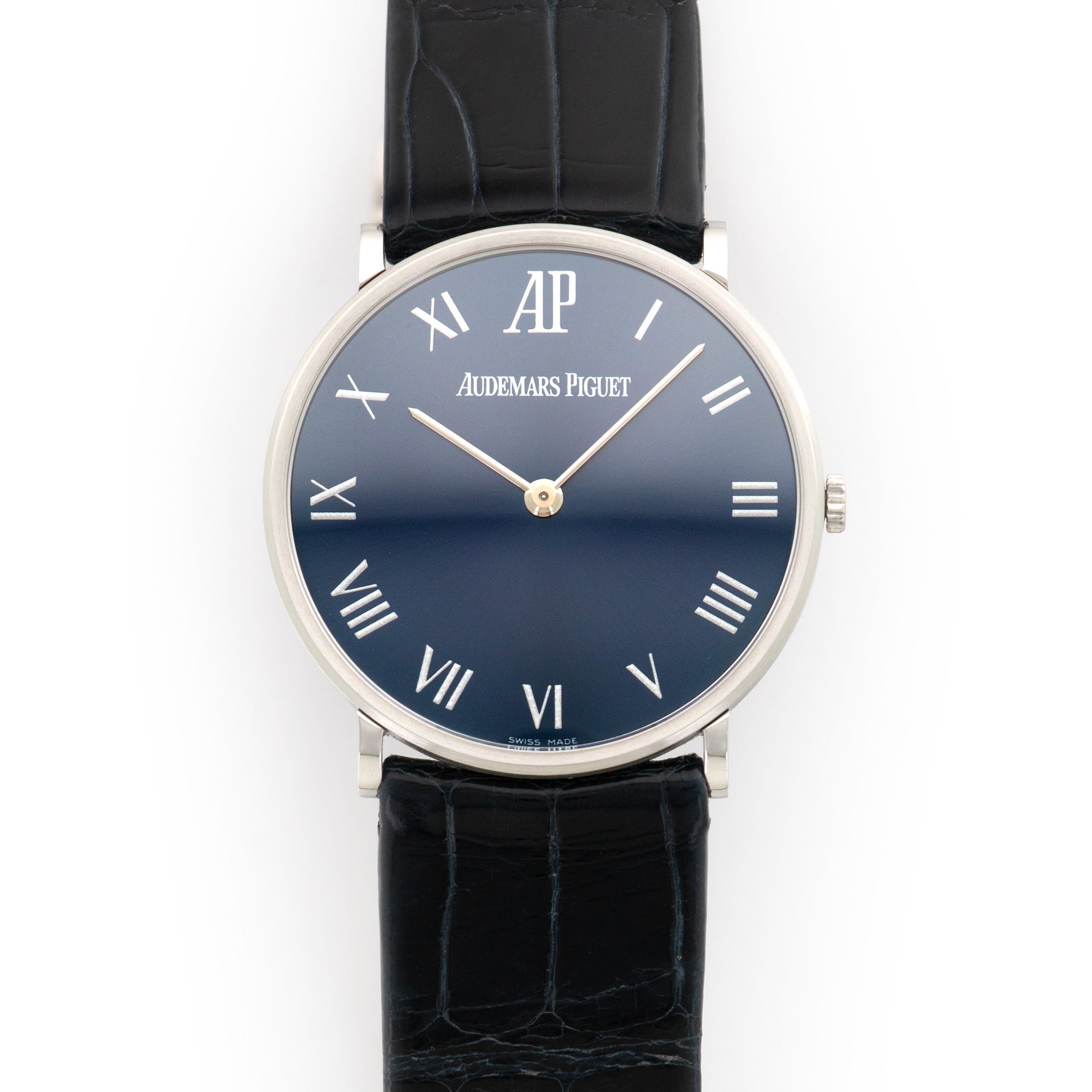 Audemars Piguet - Audemars Piguet Platinum Anniversary Edition Ultra-Thin Strap Watch - The Keystone Watches