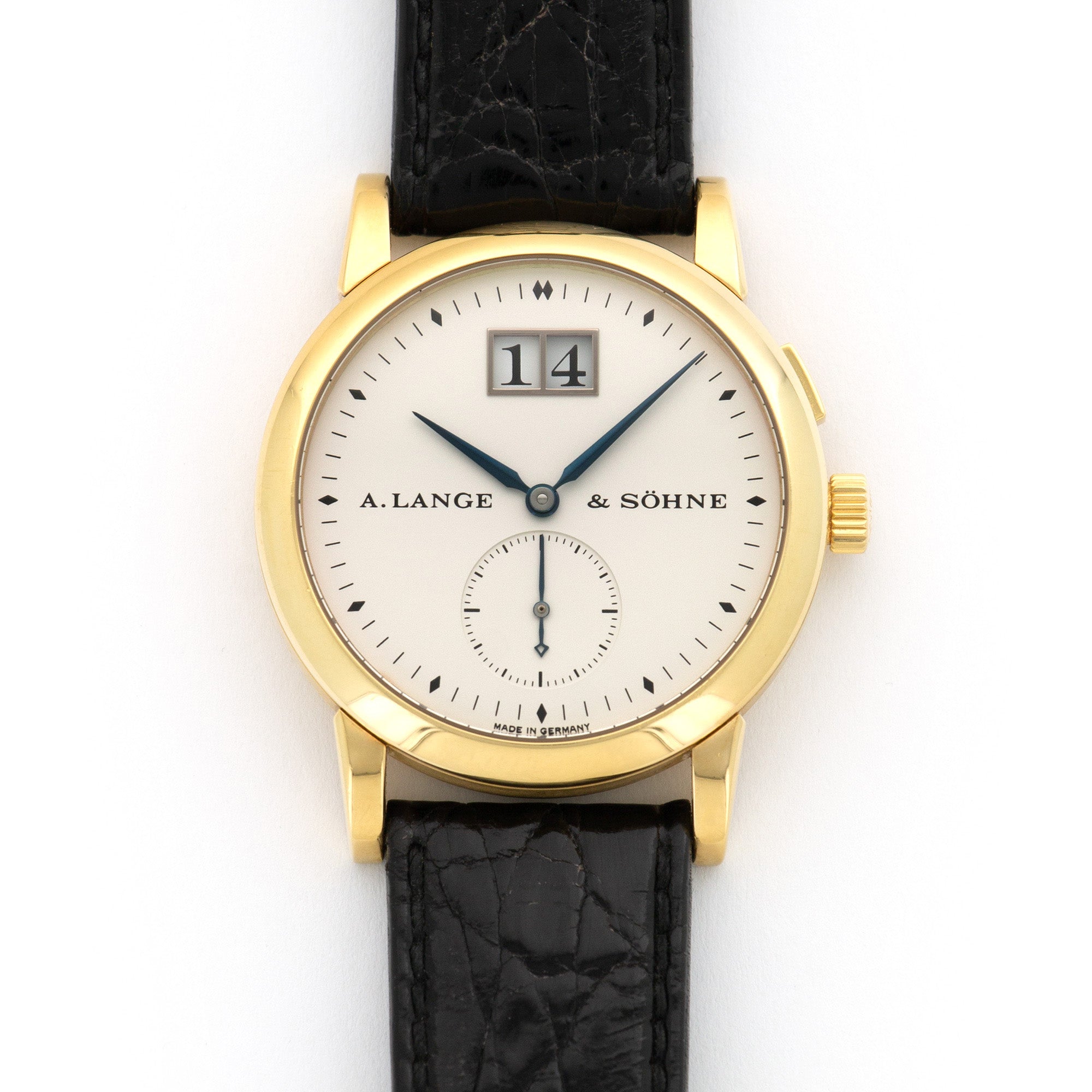 A. Lange & Sohne - A. Lange & Sohne Yellow Gold Saxonia 1st Series Watch Ref. 102.002 - The Keystone Watches