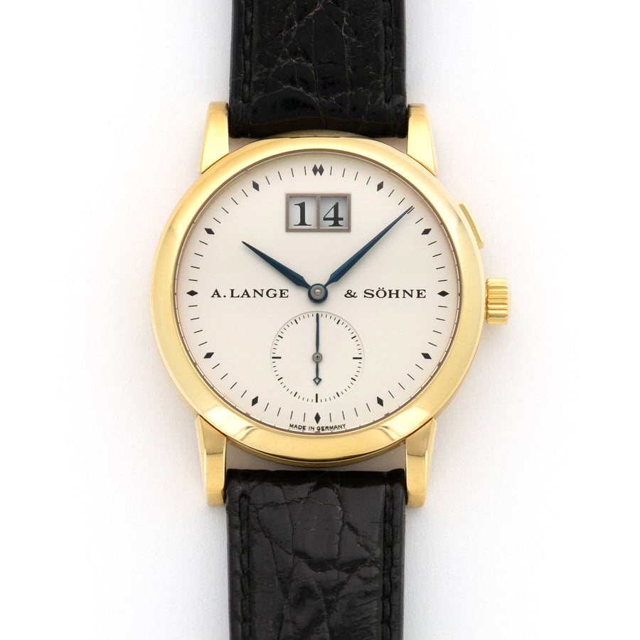 A. Lange & Sohne Yellow Gold Saxonia 1st Series Watch Ref. 102.002