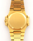 Patek Philippe Yellow Gold Nautilus Diamond Watch Ref. 3800
