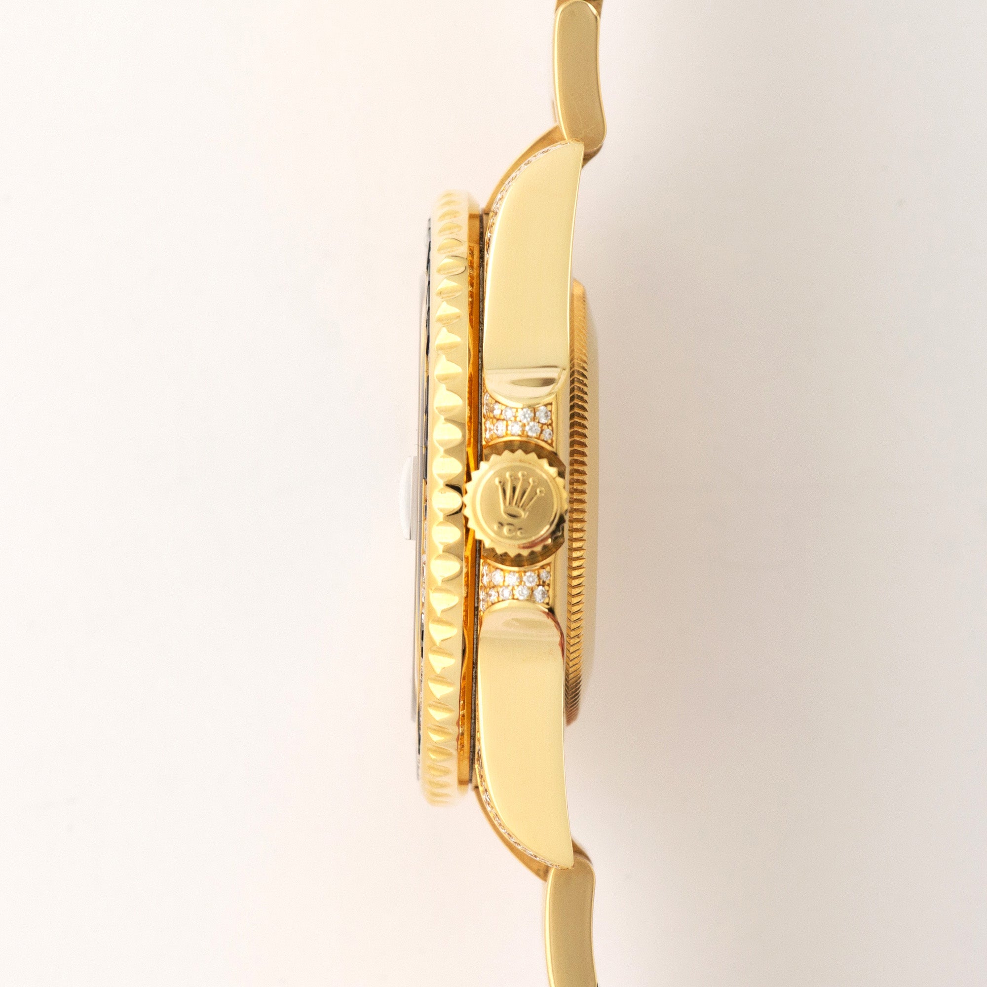 Rolex Yellow Gold GMT-Master II Diamond &amp; Sapphire Watch Ref. 116758