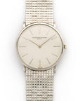 Audemars Piguet - Audemars Piguet White Gold Ultra-Thin Bracelet Watch - The Keystone Watches