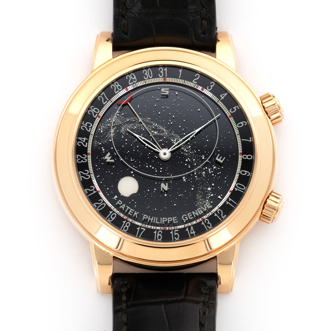 Patek Philippe Rose Gold Sky Moon Celestial Watch Ref. 6102