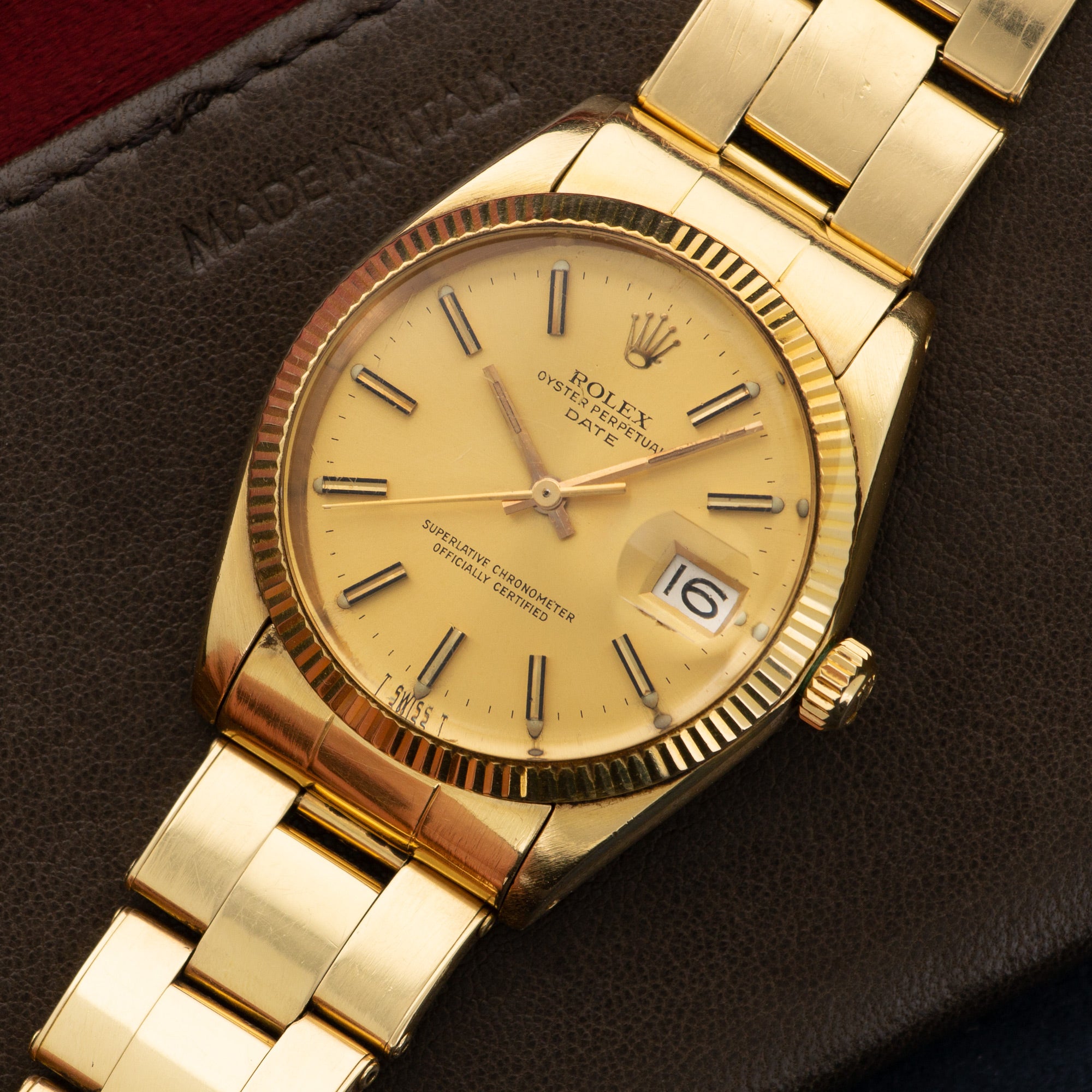Rolex - Rolex Yellow Gold Date Watch Ref. 1503 - The Keystone Watches