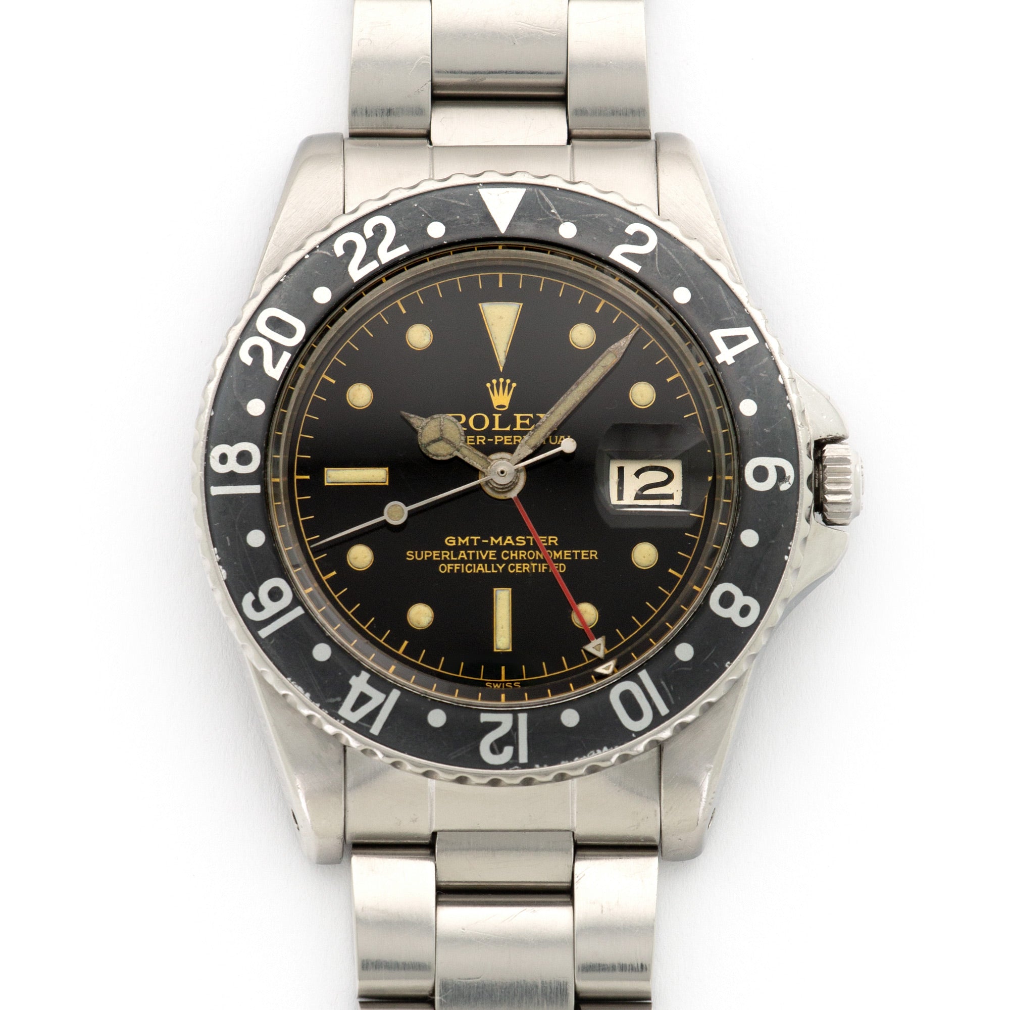 Rolex - Rolex GMT-Master Gilt Chapter Ring Watch Ref. 1675 - The Keystone Watches